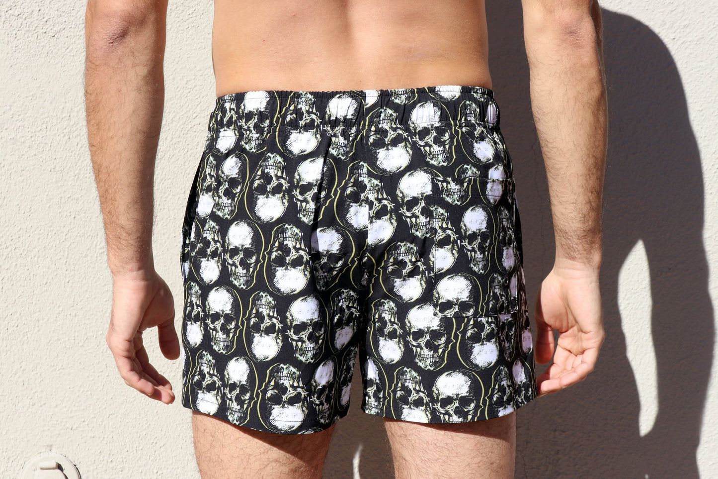 Embarcadero Short - Onyx Skull Print - Walden Outdoor Athletic