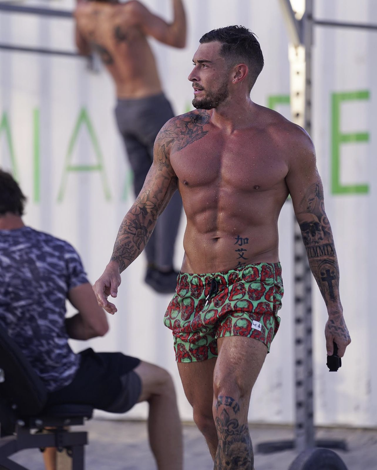 Embarcadero Short - Magma Skull Print - Walden Outdoor Athletic