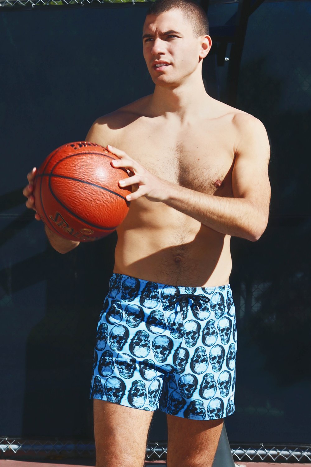 Embarcadero Short - Neptune Skull Print - Walden Outdoor Athletic